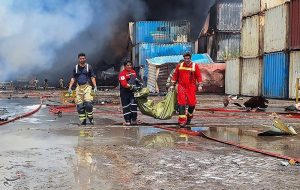 آخرین وضعیت امدادرسانی هلال احمر پس از حادثه بندر رجایی آخرین وضعیت امدادرسانی هلال احمر پس از حادثه بندر رجایی