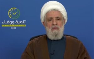 شیخ نعیم قاسم: حمله به ضاحیه با چراغ سبز آمریکا صورت گرفت شیخ نعیم قاسم: حمله به ضاحیه با چراغ سبز آمریکا صورت گرفت