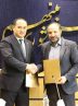 دیدار معاون اول وزیر علوم ازبکستان با رئیس دانشگاه صنعتی شریف