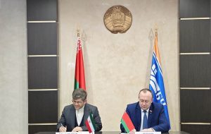 Iran, Belarus sign rail pact to boost north-south transit Iran, Belarus sign rail pact to boost north-south transit