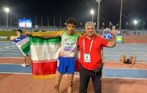 Iran’s Kamareh claims a gold in Asian U18 Athletics Championships Iran’s Kamareh claims a gold in Asian U18 Athletics Championships