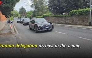 Iranian delegation arrived in the venue Iranian delegation arrived in the venue