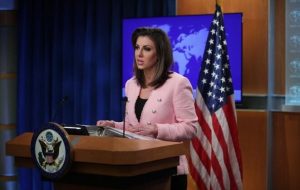 Ortagus’s rude diplomacy reflects American policy