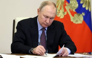 Putin signs strategic comprehensive pact with Iran, cementing long-term alliance Putin signs strategic comprehensive pact with Iran, cementing long-term alliance