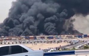 At least 4 dead, 500 injured as explosion rocks Shahid Rajaee Port At least 4 dead, 500 injured as explosion rocks Shahid Rajaee Port