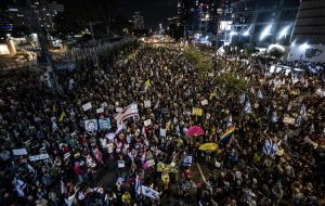 Ex-Shin Bet chief calls for nonviolent revolt at weekly anti-government rally Ex-Shin Bet chief calls for nonviolent revolt at weekly anti-government rally