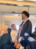 حضور سرپرست حجاج ایرانی در جمع مسافران پرواز تهران-مدینه