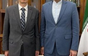 دیدار سفیر چین با غریب آبادی دیدار سفیر چین با غریب آبادی