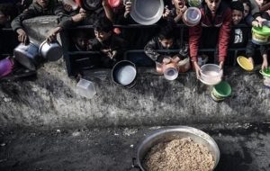 کاهش 70 درصدی وعده های غذا در غزه/ 2 میلیون نفر در قحطی کاهش 70 درصدی وعده های غذا در غزه/ 2 میلیون نفر در قحطی