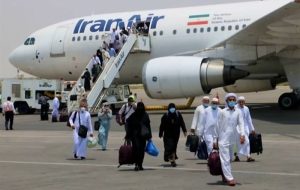 ورود بیش از 22 هزار زائر ایرانی به عربستان در 10 روز