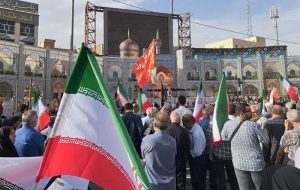 آغاز مراسم سالگرد شهدای خدمت در میدان امام حسین تهران