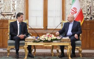 دیدار نیچروان بارزانی با قالیباف در تهران دیدار نیچروان بارزانی با قالیباف در تهران