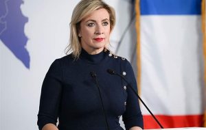 زاخارووا: فرانسه در رأس جنگ طلبان غربی علیه روسیه است زاخارووا: فرانسه در رأس جنگ طلبان غربی علیه روسیه است