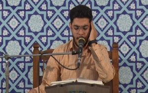 فرازی از تلاوت طه مرصادی در جمع حجاج ایرانی در مدینه +فیلم فرازی از تلاوت طه مرصادی در جمع حجاج ایرانی در مدینه +فیلم