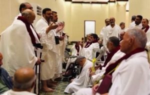 جانبازان احرام بستند و عازم بیت الله الحرام شدند جانبازان احرام بستند و عازم بیت الله الحرام شدند
