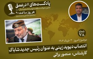 پادکست |انتصاب دیوید زینی به عنوان رئیس جدید شاباک پادکست |انتصاب دیوید زینی به عنوان رئیس جدید شاباک