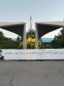نماد شهید رئیسی بر سردر دانشگاه؛ رویکرد مردم‌داری و خدمت‌محوری در کانون توجه +تصاویر