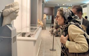 Italian ambassador visits National Museum of Iran Italian ambassador visits National Museum of Iran
