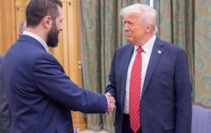 Trump meets Syria’s al-Sharaa in Riyadh Trump meets Syria’s al-Sharaa in Riyadh
