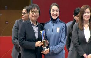 Maral Torkaman wins Top Scorer accolade Maral Torkaman wins Top Scorer accolade
