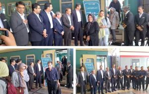 First train of Golden Triangle of Iranian tourism arrives Yazd First train of Golden Triangle of Iranian tourism arrives Yazd
