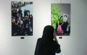 Exhibition celebrating martyrs of service inaugurated in Tehran Exhibition celebrating martyrs of service inaugurated in Tehran