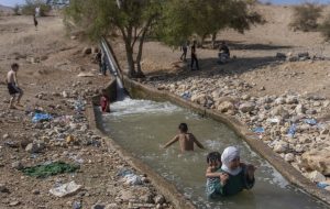 Israeli settlers attack water supply of West Bank communities Israeli settlers attack water supply of West Bank communities