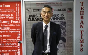 Japanese ambassador talks bilateral relations in Tehran Times visit Japanese ambassador talks bilateral relations in Tehran Times visit