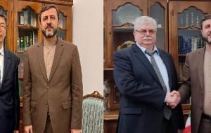 Deputy FM talks multilateral, international matters with Chinese and Russian envoys Deputy FM talks multilateral, international matters with Chinese and Russian envoys