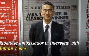 Japanese ambassador in interview with Tehran Times