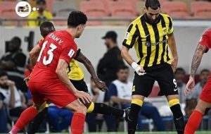 پیروزی شباب الاهلی در عربستان با گل عزت اللهی