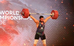 وزنه برداری قهرمانی جهان| نایب قهرمانی علیرضا نصیری با 2 نقره و رکوردشکنی
