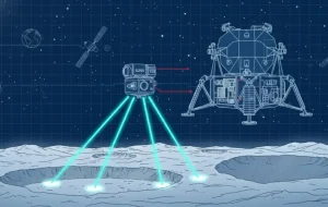 ساخت حسگری برای اندازه‌گیری سرعت بدون انحراف، ویژه تاریک‌ترین نقاط ماه
