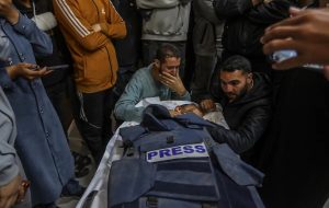 Israel committed 57 assaults on Palestinian journalists in November alone